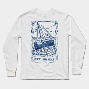 Shack   • • • • Retro Indiepop Design Long Sleeve T-Shirt